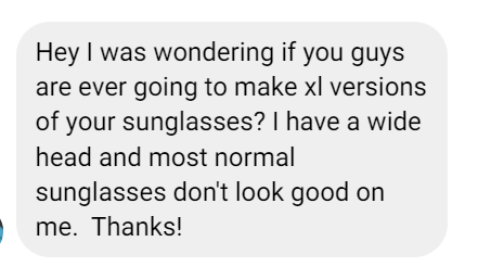 Journal 5 I have a large head will Mosevic s frames fit me