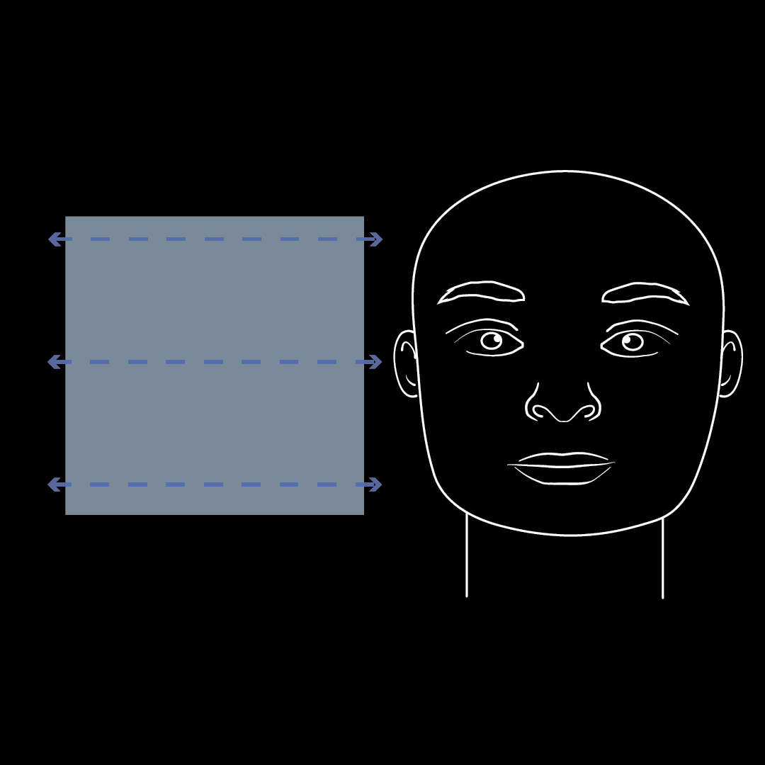 Face In Square Square face